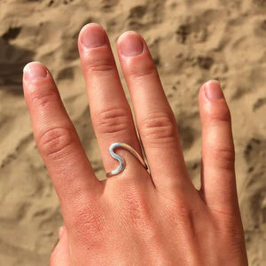 Almond Bird Almond Bird Wave Ring
