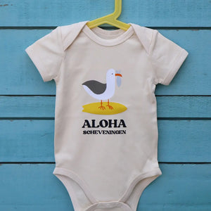 Aloha Label Aloha Baby Romper Catch Of The Day Natural