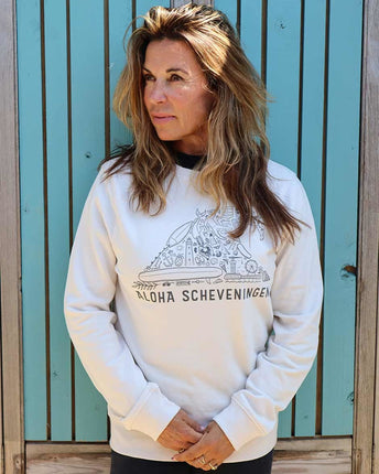 Aloha Label Aloha Crew Neck Off White Golf