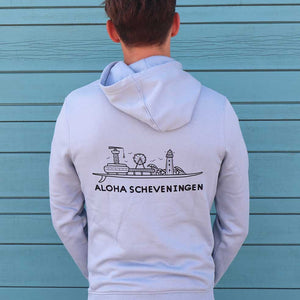 Aloha Label Aloha Hoodie Pier Fog Blue