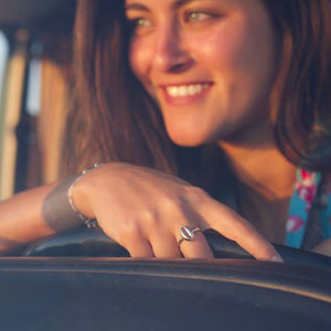 At Aloha At Aloha Silver Shell Ring