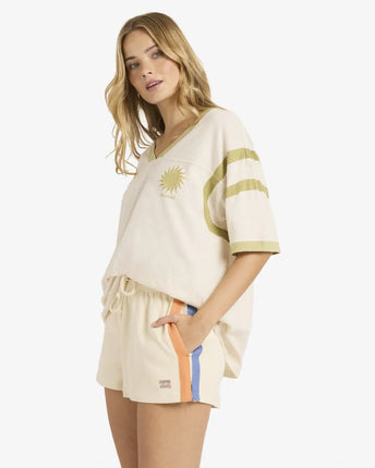 Billabong Billabong Dames Classic Feels Short White Cap