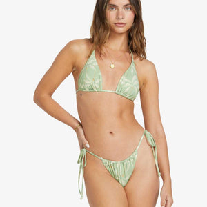 Billabong Billabong Dames Gone Tropic Triangle Bikini Top Pistachio
