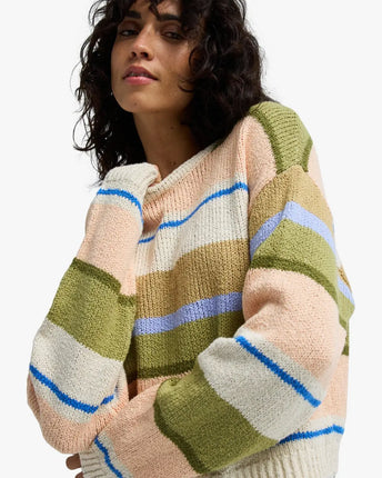 Billabong Billabong Dames Make It Waves Sweater Soft Peach