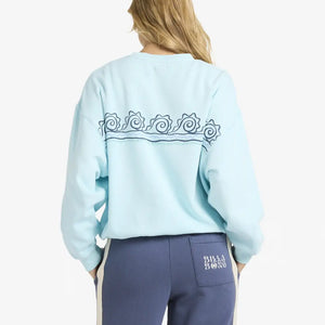 Billabong Billabong Dames Sanibel Kendal Sweater Pool Blue