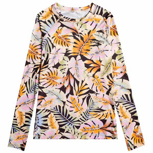 Billabong Billabong Dames Surf Capsule LS Lycra Black Pebble