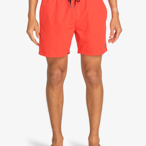 Billabong Billabong Heren All Day Layback Boardshort Red Hot