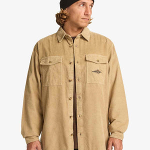 Billabong Billabong Heren Bong Days LS Shirt Khaki