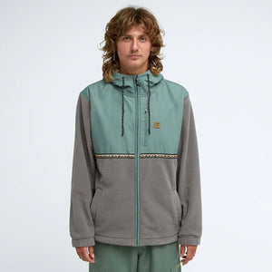 Billabong Billabong Heren Boundary Lite Zip Fleece Laurel Wreath