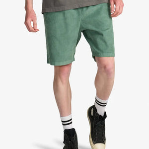 Billabong Billabong Heren Larry Corduroy Shorts Sea Green