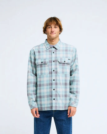 Billabong Billabong Heren Offshore Lined Overshirt Blue Shirt