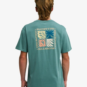 Billabong Billabong Heren Surge Tee Sea Green