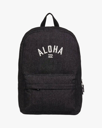 Billabong Billabong School Out Denim Backpack 20L Aloha Black Rinse