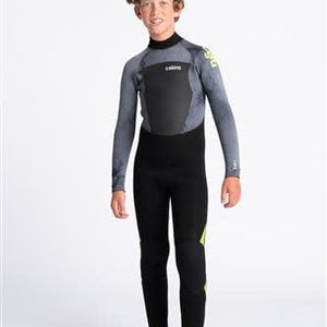 C-Skins C-Skins C-Legend 5:4:3 Junior GBS Back Zip Steamer-BK-BKTD-LI-J2XL