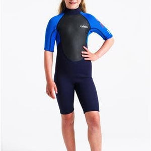 C-Skins C-Skins CS- Element 3:2 Jnr Unisex Shorti-SLATE-CYAN-MULTI