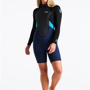 C-Skins C-Skins CS- Element 3:2 Womens Spring-BLUESTONE-BLACK-CYAN