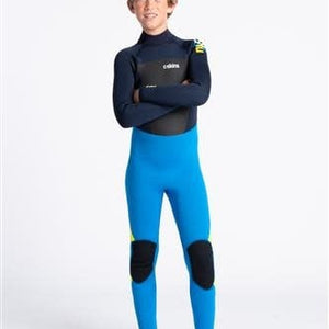 C-Skins C-Skins CS- Legend 4:3 Junior GBS Back Zip Steamer-CY-SL-ML