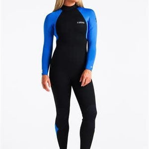 C-Skins C-Skins CS- Surflite 4:3 Womens GBS Back Zip Steamer-BK-AZ-BK-8