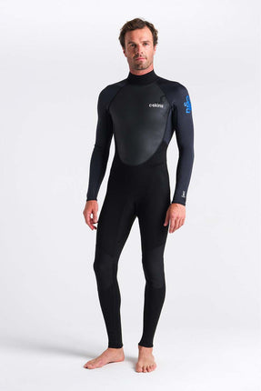 C-Skins C-Skins Element 3/2 Heren Wetsuit Black Cyan