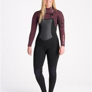 C-Skins C-Skins NuWave ReWired 5:4 Womens GBS Chest Zip Steamer-RVRXCO