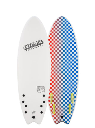 Catch Surfboards Catch Odysea 5'6'' Skipper Quad White/Checker