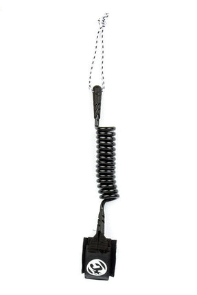 Creatures of Leisure Creatures Icon Coiled Wrist Bodyboard Leash Black