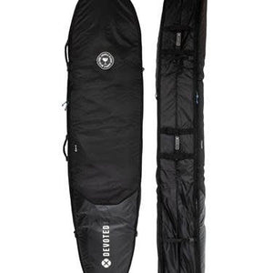 Devoted Devoted Longboard 10mm Quad Boardbag 8'0"(2-4 Boards) Black