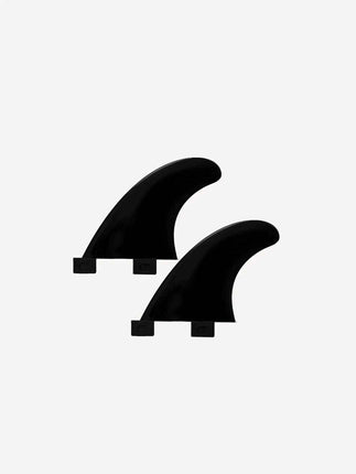 Devoted Devoted Sidebite Fin Set Nylon Dual Tab Black
