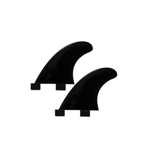 Devoted Devoted Sidebite Fin Set Nylon Dual Tab Black