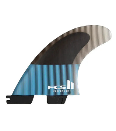 FCS FCS II Performer PC Thruster Fins Tranquil Blue