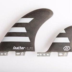 Feather Fins Feather Fins Click Tab Twin 2+1 HC Fins Black