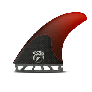 Futures Fins Futures Mayhem 3.0 RTM Hex Thruster Fins Red