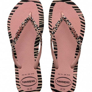 Havaianas Havaianas Slim Animals Fashion Crocus Rose Slippers