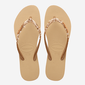 Havaianas Havaianas Slim Glitter II Sand/ Grey Slippers
