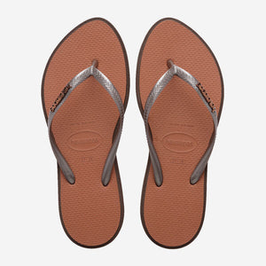 Havaianas Havaianas Slim Point Dark Brown Slippers
