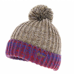 Herman Headwear Herman Justin Bruin/Kastanje Bruin/Paarse Muts