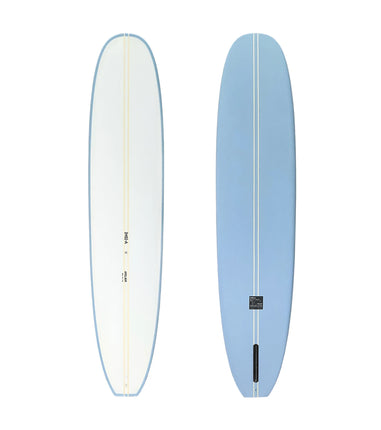 HS Atelier HS Atelier Retro Longboard PU - Single Fin - Blue Moss