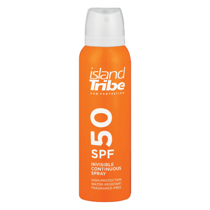 Island Tribe Island Tribe SPF 50 Continuous Clear Gel Spray Zonnebrand 125 ml