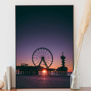 Jop Hermans Jop Hermans Scheveningen Sunset Poster