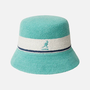 Kangol Kangol Bermuda Stripe Bucket Hat Aquatic