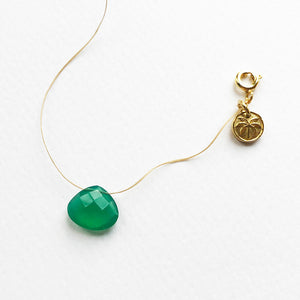 Laguna Treasures Laguna Treasures Druppel Ketting Laguna Groen