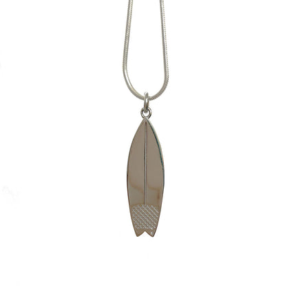 Laguna Treasures Laguna Treasures Oceaan Ketting Surfboard Zilver