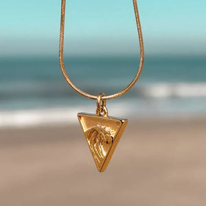 Laguna Treasures Laguna Treasures Oceaan Ketting Wave Rider Goud
