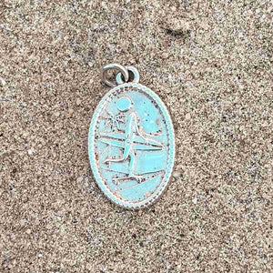 Laguna Treasures Laguna Treasures Skategirl Hanger Zilver