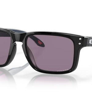 Oakley Oakley Holbrook Hi Res Polished Black Prizm Grey Zonnebril