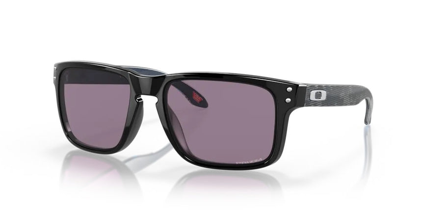 Oakley Oakley Holbrook Hi Res Polished Black Prizm Grey Zonnebril