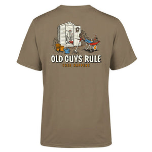 Old Guys Rule Old Guys Rule Shed Happens Tee Prairie Dust