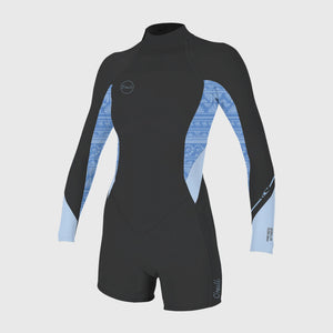 O'Neill O'Neill Dames Bahia 2/1 LS Spring Wetsuit Chambry Blue