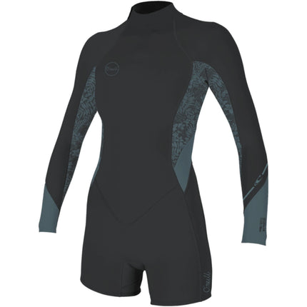 O'Neill O'Neill Dames Bahia 2/1 LS Spring Wetsuit Steel Shade