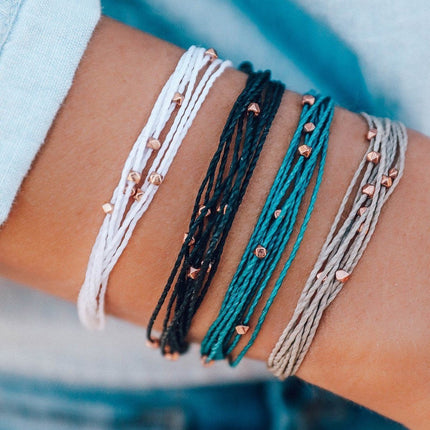 Pura Vida Pura Vida Malibu Bracelet Rose Gold